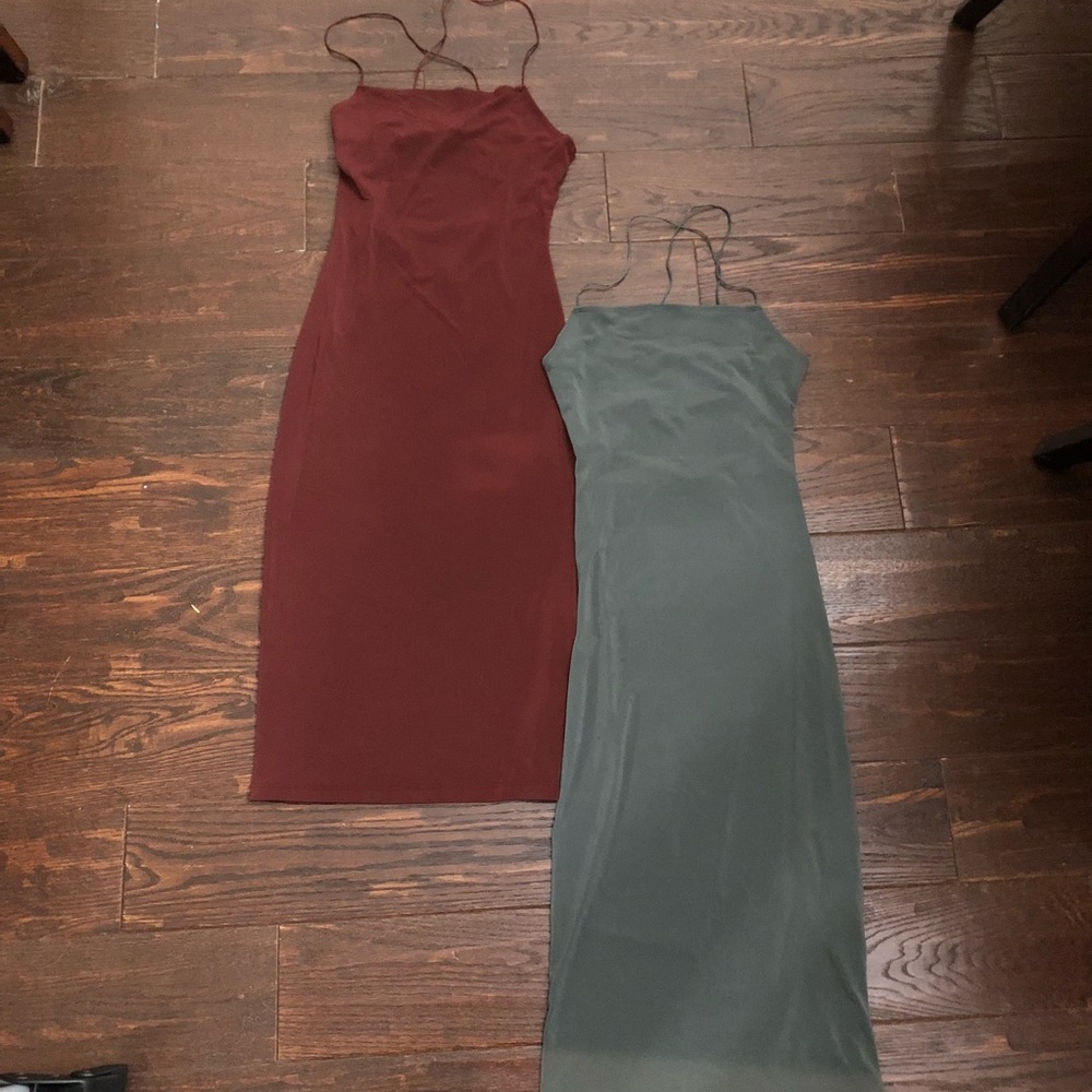 BOGO Green and Red Dress
